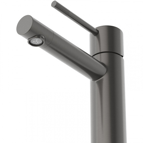 картинка Смеситель для раковины Cezares Relax RELAX-LS2-GM Оружейная сталь от магазина Сантехстрой