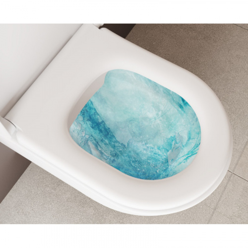 картинка Подвесной безободковый унитаз VitrA Sanibelle 7551B003-0075 от магазина Сантехстрой