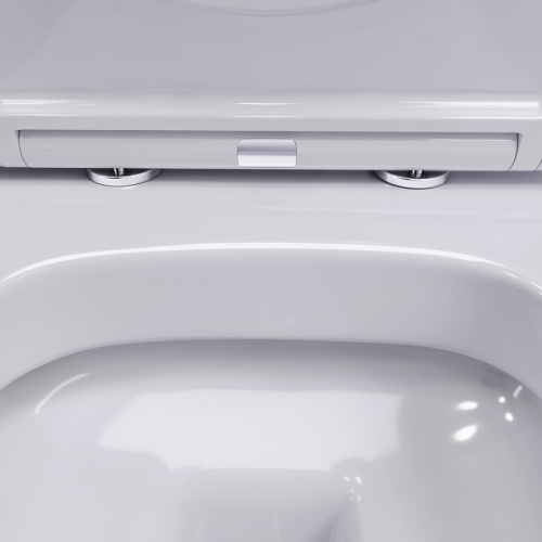 картинка DX86C1700SC Sirius подвесной унитаз безободковый с сиденьем микролифт от магазина Сантехстрой