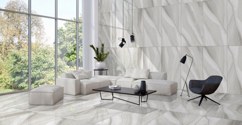 картинка Плитка керамогранитная AZARIO WAVE GREY 60х120 Glossy (F4100821120G) от магазина Сантехстрой