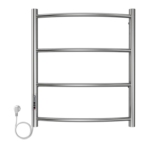 картинка Полотенцесушитель электрический AZARIO VERONA 500/600 4 секции, диммер слева, хром (AZ04756) от магазина Сантехстрой