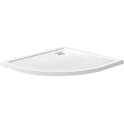 картинка Душевой поддон из искусственного камня BelBagno Uno 90x90 TRAY-MR-UNO-R-90-550-35-W-CR Белый от магазина Сантехстрой