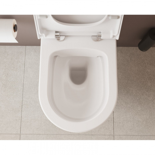 картинка Подвесной безободковый унитаз VitrA Sanibelle 7551B003-0075 от магазина Сантехстрой
