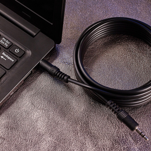 картинка Шнур Стерео 3,5мм штекер - Стерео 3,5мм штекер,  длина 3м REXANT от магазина Сантехстрой