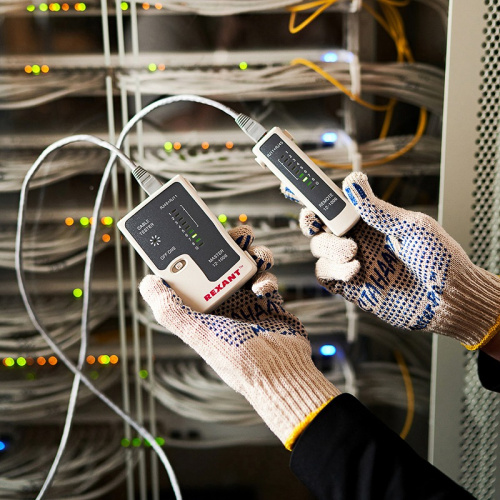 картинка Тестер кабеля RJ-45+RJ-11 468 REXANT от магазина Сантехстрой