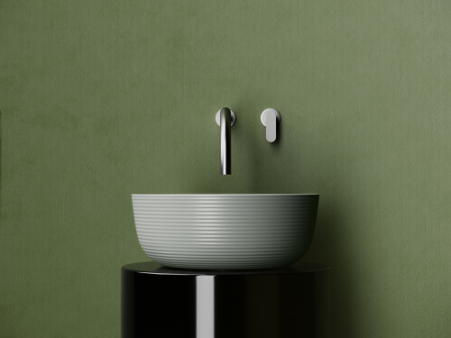 картинка Раковина-столешница Ceramica Nova цвет Антрацит Круглая CN6073MH от магазина Сантехстрой