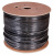 картинка Кабель витая пара F/UTP,  CAT 5e, PE,  4PR,  24AWG, OUTDOOR, SOLID,  черный,  305 м (барабан),  REXANT от магазина Сантехстрой