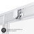 картинка W90G-404-120290-MT Gem Twin Slide 120x90. Душевое ограждение,120x90, профиль мат хром, стекло прозра магазин Сантехстрой являющийся официальным дистрибьютором в России картинка W90G-404-120290-MT Gem Twin Slide 120x90. Душевое ограждение,120x90, профиль мат хром, стекло прозра от магазина Сантехстрой