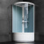 картинка W88C-401A-090WT X-Joy Deep кабина душевая  90x90, 1/4 круга,  профиль белый, стекло прозрачное от магазина Сантехстрой
