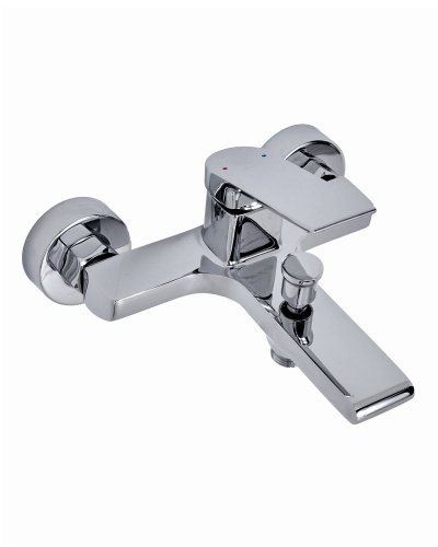 фото orange gauss m30-100cr однозахватный смеситель для ванны/душа, без аксессуаров, хром