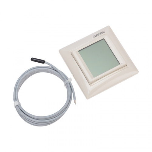 картинка Терморегулятор сенсорный программируемый REXANT RX-421H,  бежевый,  совместим с Legrand серии Valena от магазина Сантехстрой