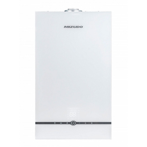 картинка Котел газовый MIZUDO MAESTRO GEM M24Т настенный, 2 конт., OPT, стеклянная сенсорная панель, белая от магазина Сантехстрой