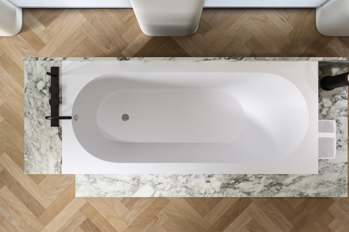 картинка Ванна встраеваемая ORION 168x74 Soft Rock от магазина Сантехстрой