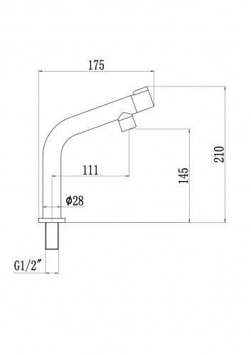фото смеситель "моно" fmark (fs12211)