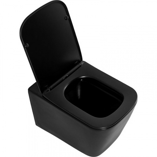 картинка Унитаз BelBagno Ardente-C BB3202CHR-MB подвесной без сиденья от магазина Сантехстрой