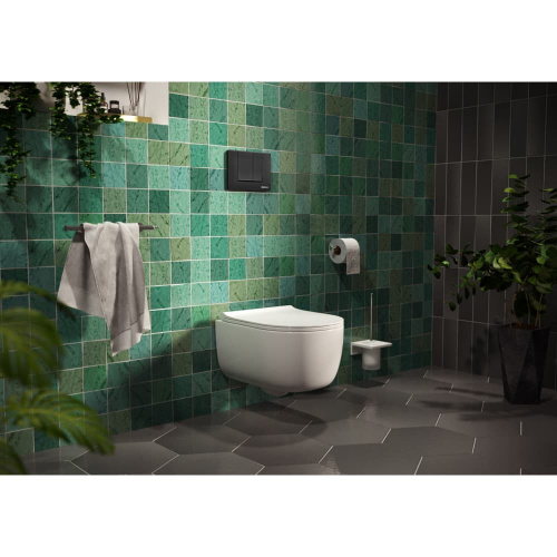 картинка Клавиша смыва Berges Wasserhaus Novum S5 040045 Черная от магазина Сантехстрой