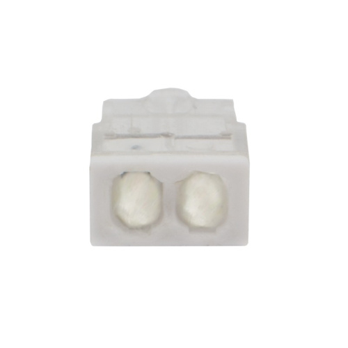 картинка Экспресс-клемма с пастой REXANT СМК 2273-242, 2-проводная 0.5-2.5 мм²,  прозрачная (100 шт. /уп. ) от магазина Сантехстрой