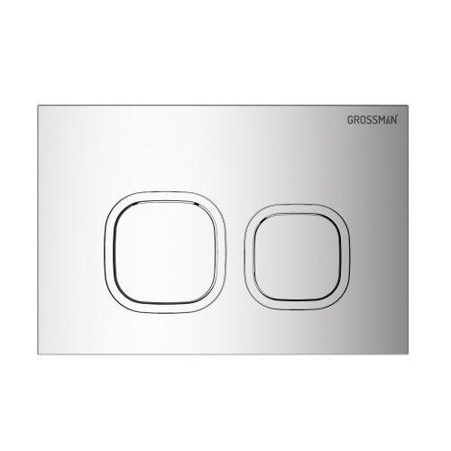 картинка Клавиша смыва Grossman Cosmo 700.K31.02.100.100 хром глянцевый от магазина Сантехстрой