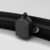 картинка W90G-401-100BT Душевое ограждение Gem 1/4 Rond 100x100 стекло прозрачное, профиль черный матовый, бе от магазина Сантехстрой