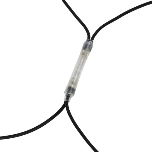 картинка Гирлянда Сеть 2x1,5м,  черный КАУЧУК,  288 LED Белые от магазина Сантехстрой