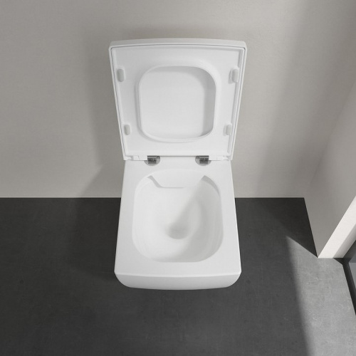 картинка Сиденье для унитаза Villeroy&Boch Memento 2.0 8M24S101 Белое с микролифтом от магазина Сантехстрой