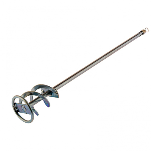 картинка Миксер для красок и штукатурных смесей, 60 х 400 мм, оцинкованный, хвостовик SDS Plus Denzel от магазина Сантехстрой