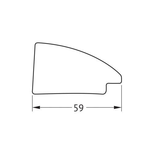 картинка Зеркало Evoform Octagon BY 7422 60x60 брашированное серебро от магазина Сантехстрой