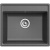 картинка Кухонная мойка GranFest Vertex GF-V-580 Графит от магазина Сантехстрой