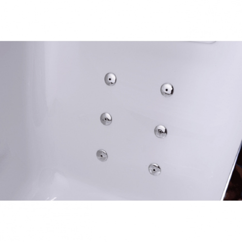 картинка Акриловая ванна Orans 75x170 R 65108R0 с гидромассажем от магазина Сантехстрой