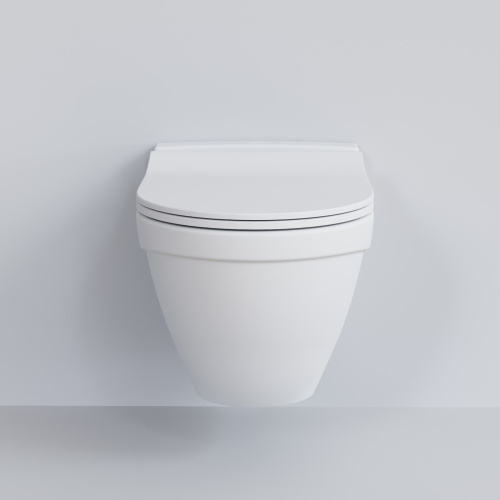 картинка Унитаз Nord 133T20101 (535*385*360) БЕЛЫЙ МАТОВЫЙ подвесной, 1 место от магазина Сантехстрой