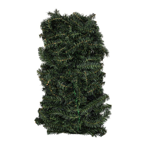 картинка Еловый шлейф искусственный 2,7 м Теплое белое свечение 80 LED от магазина Сантехстрой