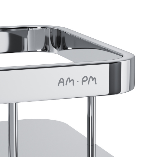 картинка A7453100 Sense L Полка для душа прямая, хром от магазина Сантехстрой