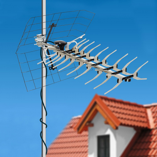 картинка ТB антенна наружная для цифрового телевидения DVB-T2, RX-412 REXANT от магазина Сантехстрой