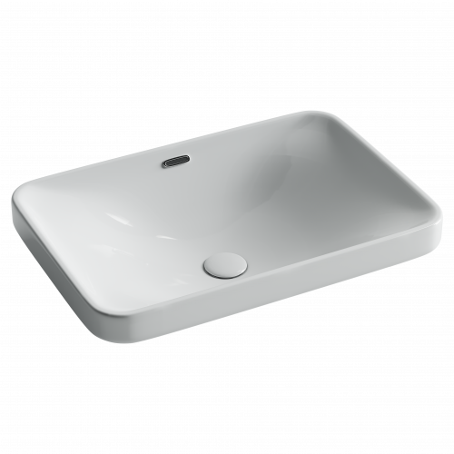 картинка CN5041 Умывальник прямоугольный встраиваемый сверху в столешницу Element 605*415*185мм от магазина Сантехстрой