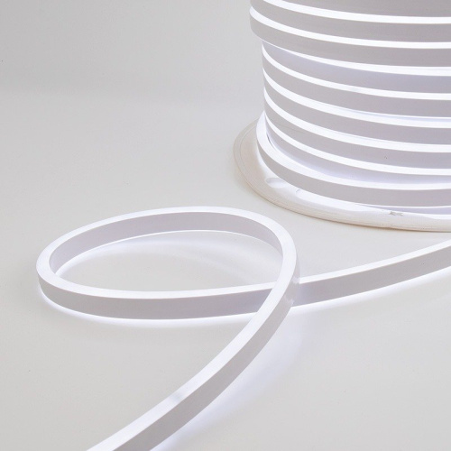 картинка Гибкий неон LED SMD 8х16 мм,  двухсторонний,  белый,  120 LED/м,  бухта 100 м от магазина Сантехстрой