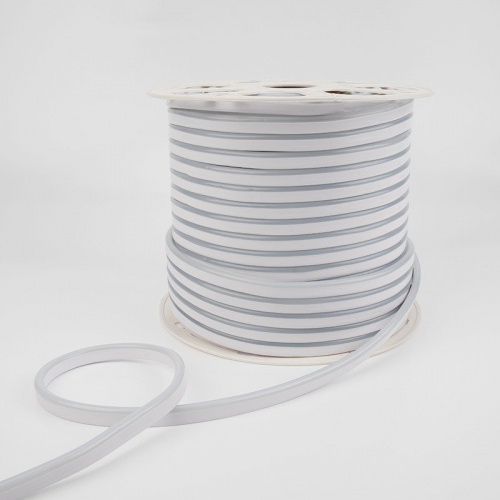 картинка Гибкий неон LED SMD 8х16 мм,  двухсторонний,  теплый белый,  120 LED/м,  бухта 100 м от магазина Сантехстрой