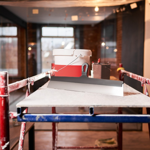 картинка Шпатель фасадный 600 мм нержавеющая сталь пластмассовая ручка REXANT от магазина Сантехстрой