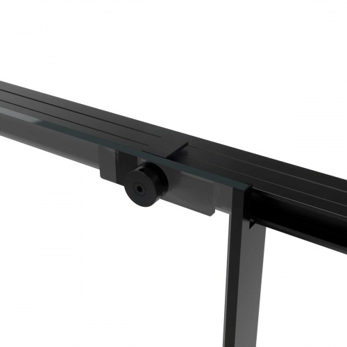 картинка Душевой уголок Slim Soft VSR-1SS9012CGB, 1200*900, черный, стекло тонированное от магазина Сантехстрой