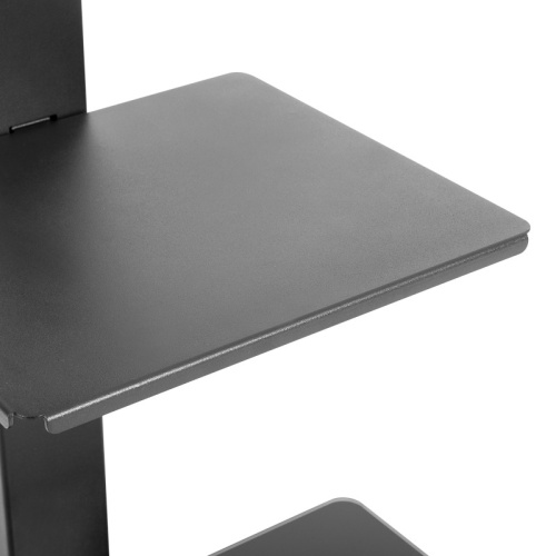 картинка Напольная стойка с кронштейном для телевизора 32"-55",  с дополнительной полкой для медиаоборудования,  серия PROFI REXANT от магазина Сантехстрой