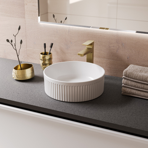 картинка Раковина Grossman GR-3060 (400х400х120) белая,1 место от магазина Сантехстрой