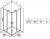 картинка Душевой уголок Ravak Blix Slim 80x80 BLSRV2-80 X1LM40300Z1 профиль Черный стекло Transparent от магазина Сантехстрой