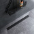 картинка W01SC-P11-080-01BM MasterFlow Трап для душа линейный универс затвор Cut Gradient 80см цвет черн мат от магазина Сантехстрой
