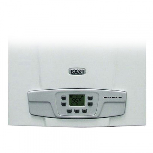 картинка Котел газовый настенный BAXI ECO Four 24 двухконтурный с открытой камерой сгорания 24 кВт от магазина Сантехстрой