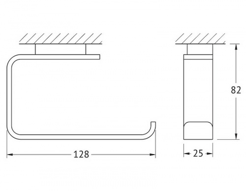 картинка Держатель туалетной бумаги Artwelle Regen 8316 Хром от магазина Сантехстрой