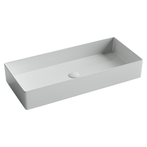 картинка Раковина-столешница Ceramica Nova цвет Черный Прямоугольная CN6072 от магазина Сантехстрой