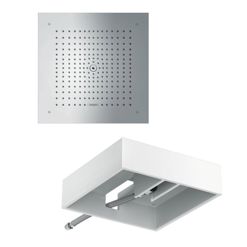 картинка 26252000S Set HG Raindance Е Air 1jet 400*400 верхний душ (26252000+26254180) от магазина Сантехстрой