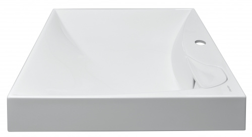 картинка Раковина подвесная Azario Gratsiy 597х598х100 литьевой мрамор, белая (CS00078505) от магазина Сантехстрой