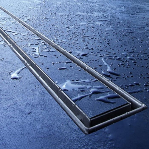 картинка TECE Лоток "plate", 800 мм,  основа для плитки, нержавеющая сталь от магазина Сантехстрой