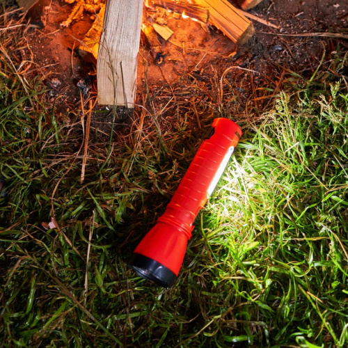 картинка Фонарь универсальный,  двухрежимный,  со встроенной евровилкой,  зарядка от сети 220В,  СОВ REXANT от магазина Сантехстрой