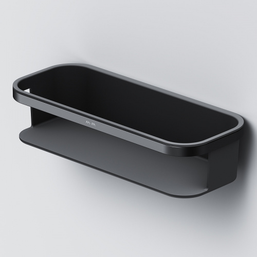 картинка A8F53122 Func Корзина для душа прямая, черная от магазина Сантехстрой